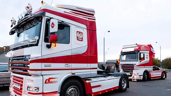 Camion transport routier Provins